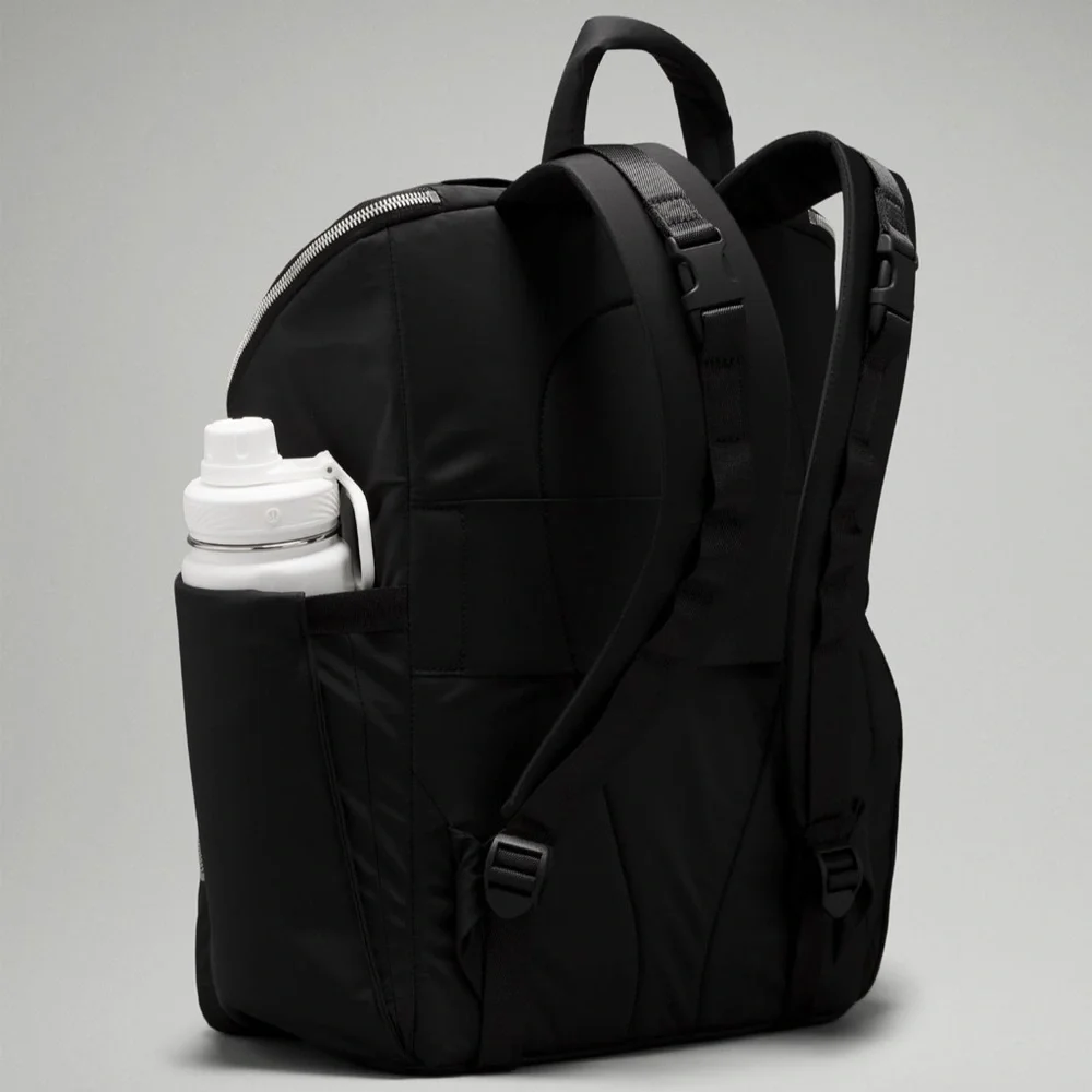 Lululemon New Parent Backpack in Black/Silver Drop - Picture 6 of 11